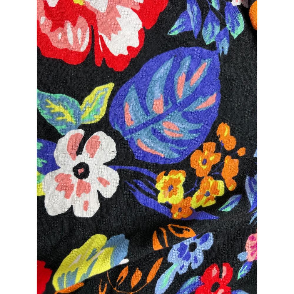 Maeve by Anthropologie Magnolia Tunic Dress XS Colorful Floral Garden Boho - Picture 13 of 13